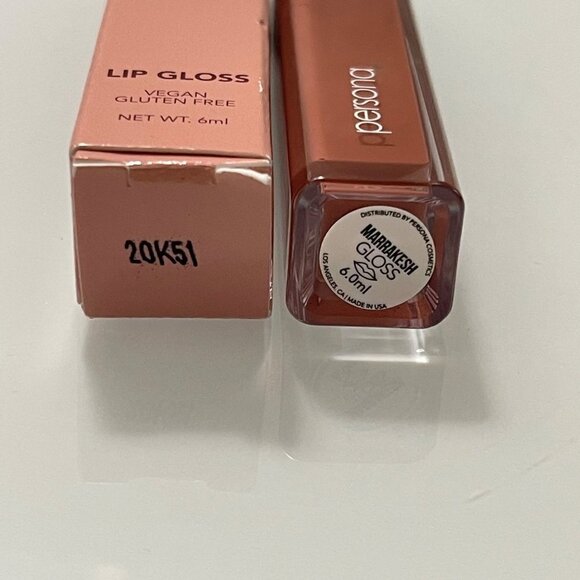 Persona Cosmetics BNIB Marrakesh Nude Nourishing Vitamin A Shea Butter Lip Gloss - Picture 3 of 6